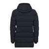 Winter Hooded Parka in Dark Blue