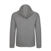 Reversible Cashmere Hooded Jacket in Light Grey and Beige