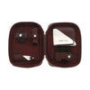Shoe Care Travel Kit in Wine Red