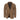 Alfredo Rifugio Notch Lapel Suede Field Jacket in Mustard Brown - SARTALE