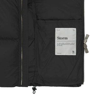 Bacon "M Storm Rod" Hooded Jacket in Black - SARTALE