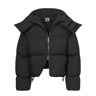 Bacon "M Storm Rod" Hooded Jacket in Black - SARTALE