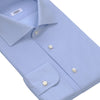 Barba Napoli Classic Cotton Shirt in Nordland Light Blue - SARTALE