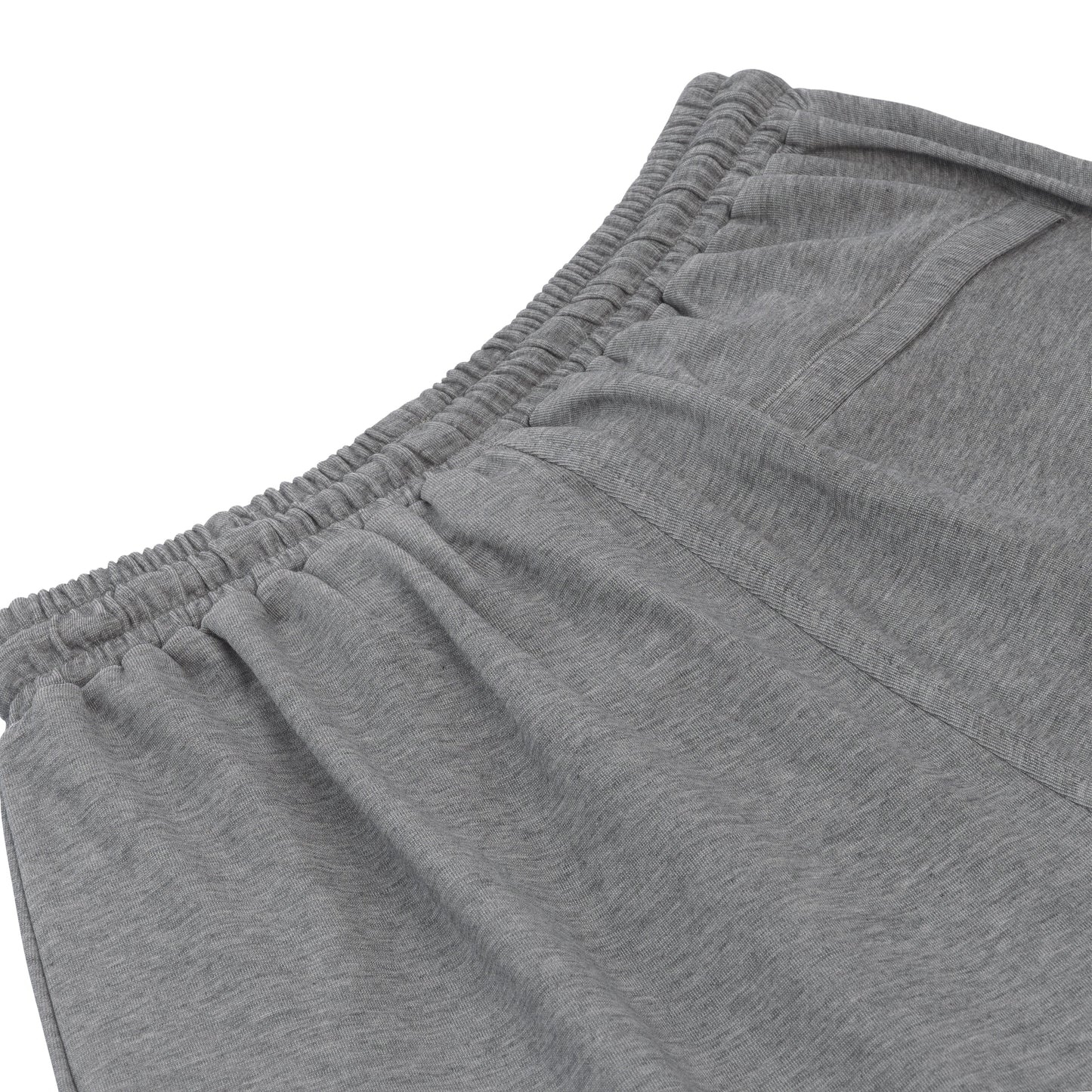 Barba Napoli Cotton - Blend Drawstring Sport Shorts in Grey Melange - SARTALE