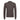 Barba Napoli Crew - Neck Wool Pullover in Tree Bark Brown Melange - SARTALE