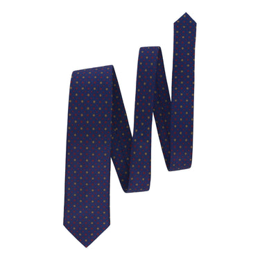Bigi Blue Printed Lined Tie - SARTALE