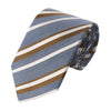 Bronze Blue and White