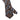 Bigi Regimental Lined Silk Tie in Blue and Brown - SARTALE