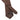 Bigi Shantung Lined Silk - Blend Tie in Solid Brown - SARTALE