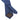 Bigi Woven Lined Royal Blue Tie with Floral Design - SARTALE