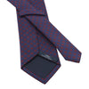 Bigi Woven Silk Lined Tie with Flower Design - SARTALE