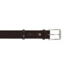 Bontoni Calf Leather Belt in Dark Brown - SARTALE