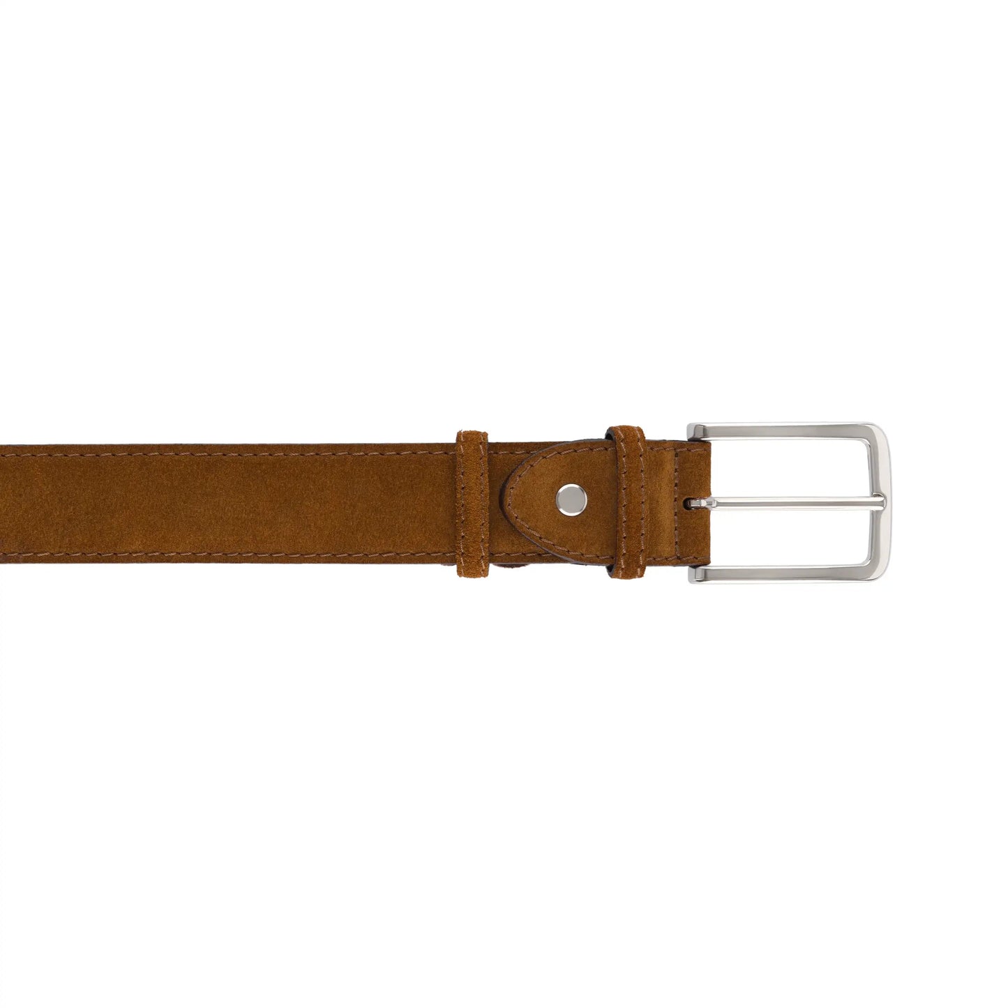 Bontoni Suede Belt in Sand Brown - SARTALE