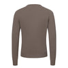 Colombo Crew - Neck Cashmere Pullover in Greige - SARTALE