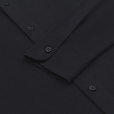 Colombo Silk - Blend Shirt in Night Blue - SARTALE