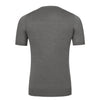 Colombo Silk T - Shirt Sweater in Grey Melange - SARTALE