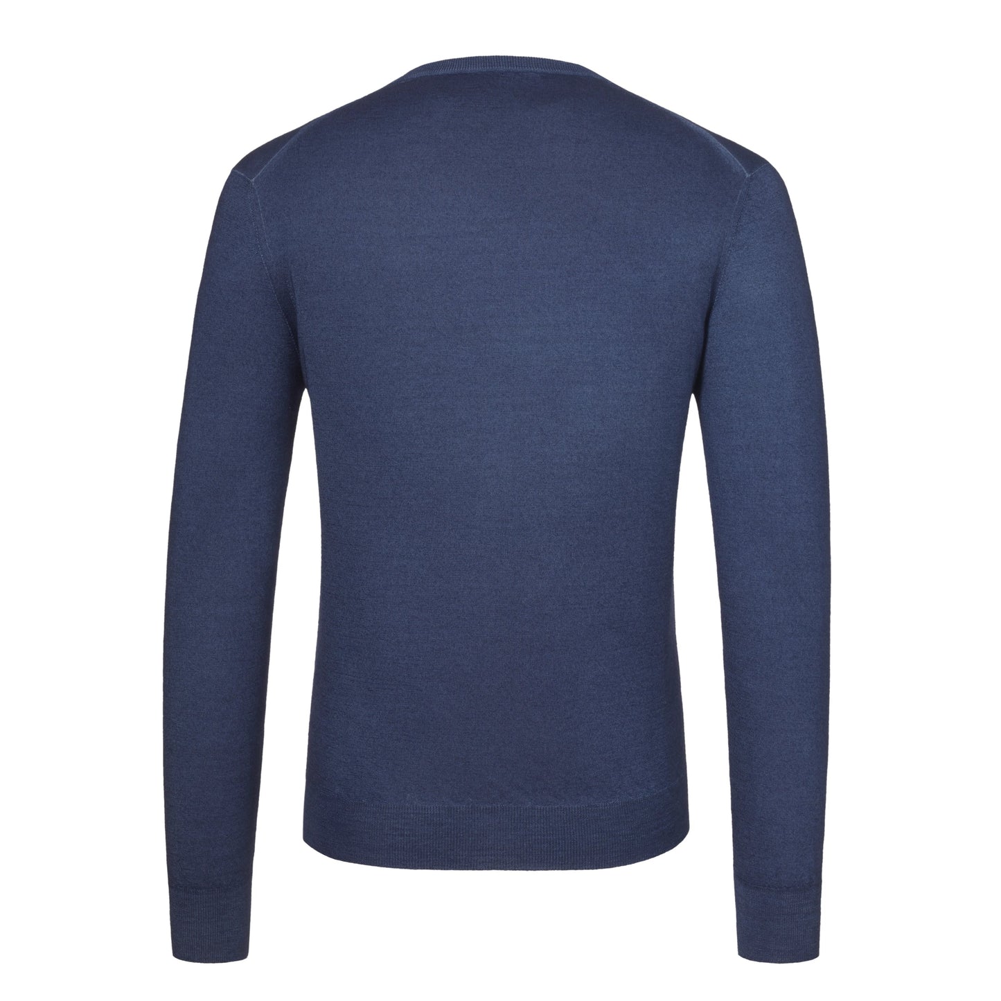 Cruciani Cashmere and Silk Crew - Neck Sweater in Royal Blue - SARTALE