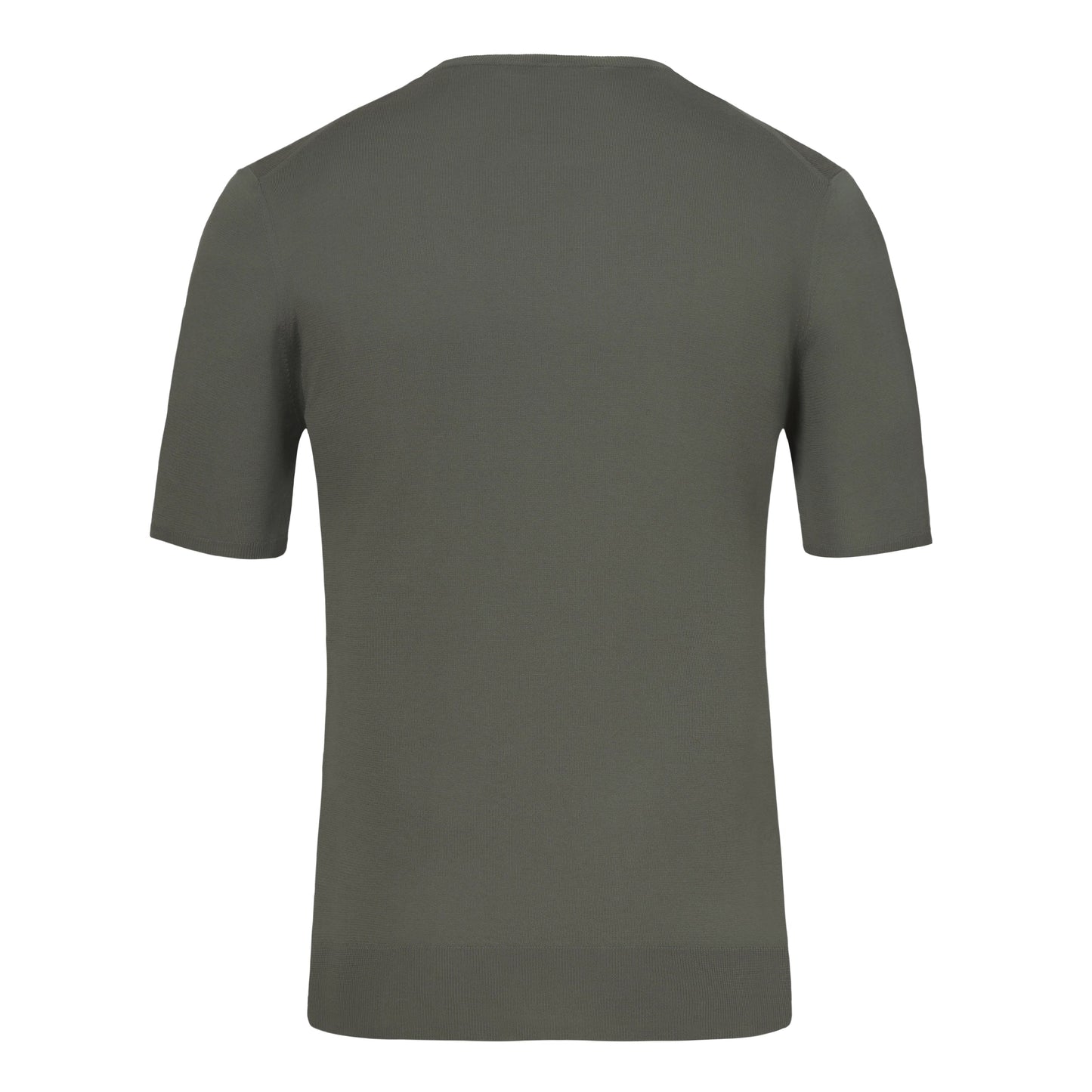 Cruciani Cotton Crew - Neck T - Shirt in Green - SARTALE