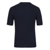 Cruciani Cotton Crew - Neck T - Shirt in Midnight Blue - SARTALE