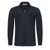 Cruciani Cotton Shirt with Patch Pockets in Dark Blue - SARTALE
