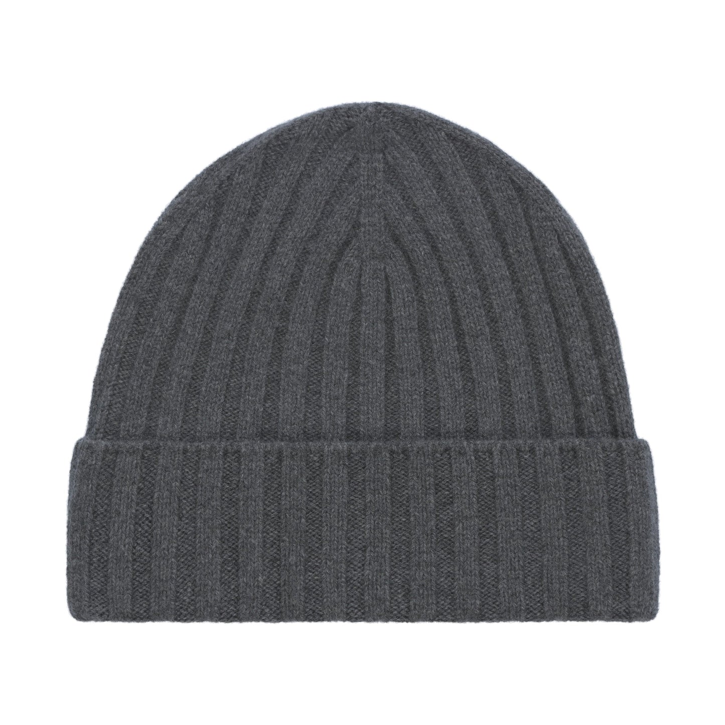 Cruciani Ribbed Cashmere Hat in Grey - SARTALE