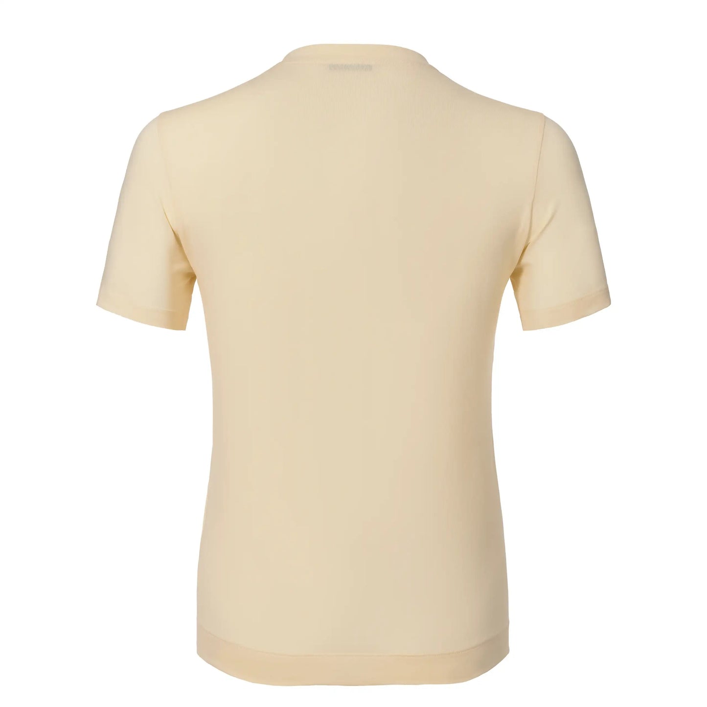 Cruciani Stretch - Cotton T - Shirt in Bourbon Vanille - SARTALE