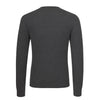 Cruciani Wool Crew - Neck Sweater in Grey Melange - SARTALE