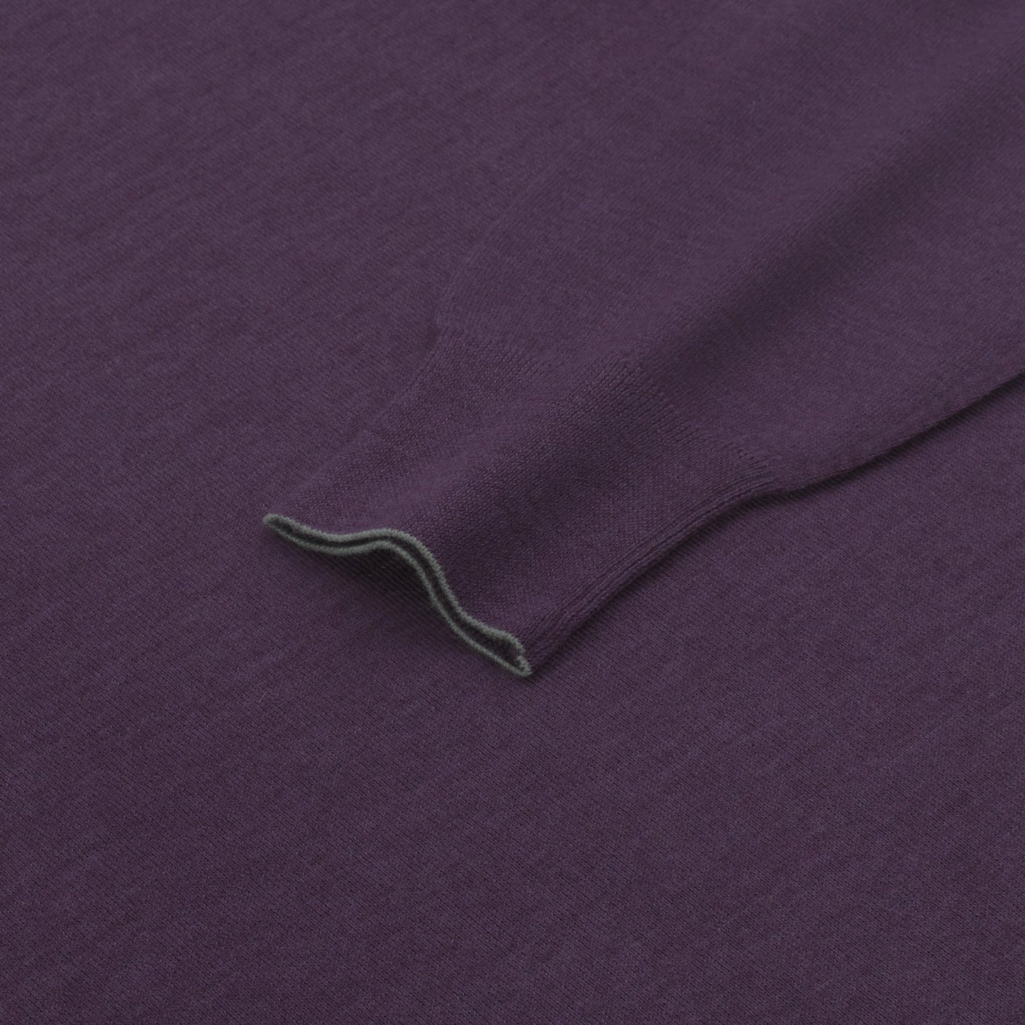 Cruciani Wool Crew - Neck Sweater in Purple - SARTALE
