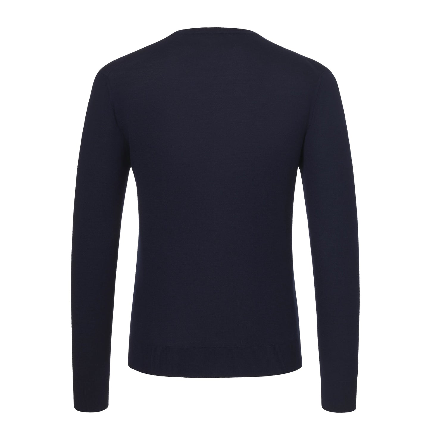 Cruciani Wool Crew - Neck Sweater in Suit Blue - SARTALE