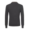 Cruciani Wool Half - Zip Sweater in Briquette Grey Melange - SARTALE