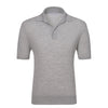 Cruciani Wool Polo Shirt in Grey Melange - SARTALE