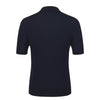 Cruciani Wool Polo Shirt in Midnight Blue - SARTALE