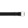 D’amico Crocodile Leather Belt in Black - SARTALE