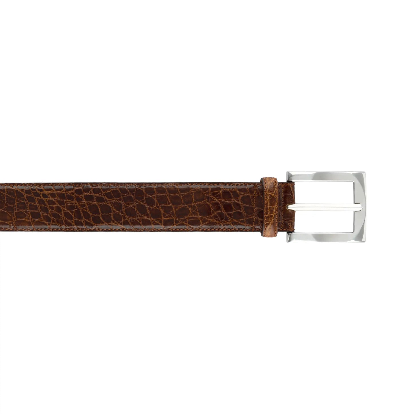 D’amico Leather Belt in Cognac - SARTALE