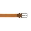 D’amico Suede Leather Belt in Ginger Brown - SARTALE