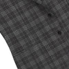 De Petrillo Single - Breasted Glencheck Wool - Blend Jacket in Grey - SARTALE