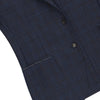 De Petrillo Single - Breasted Wool and Cashmere Jacket in Navy Blue. Exclusively Made for Sartale - SARTALE