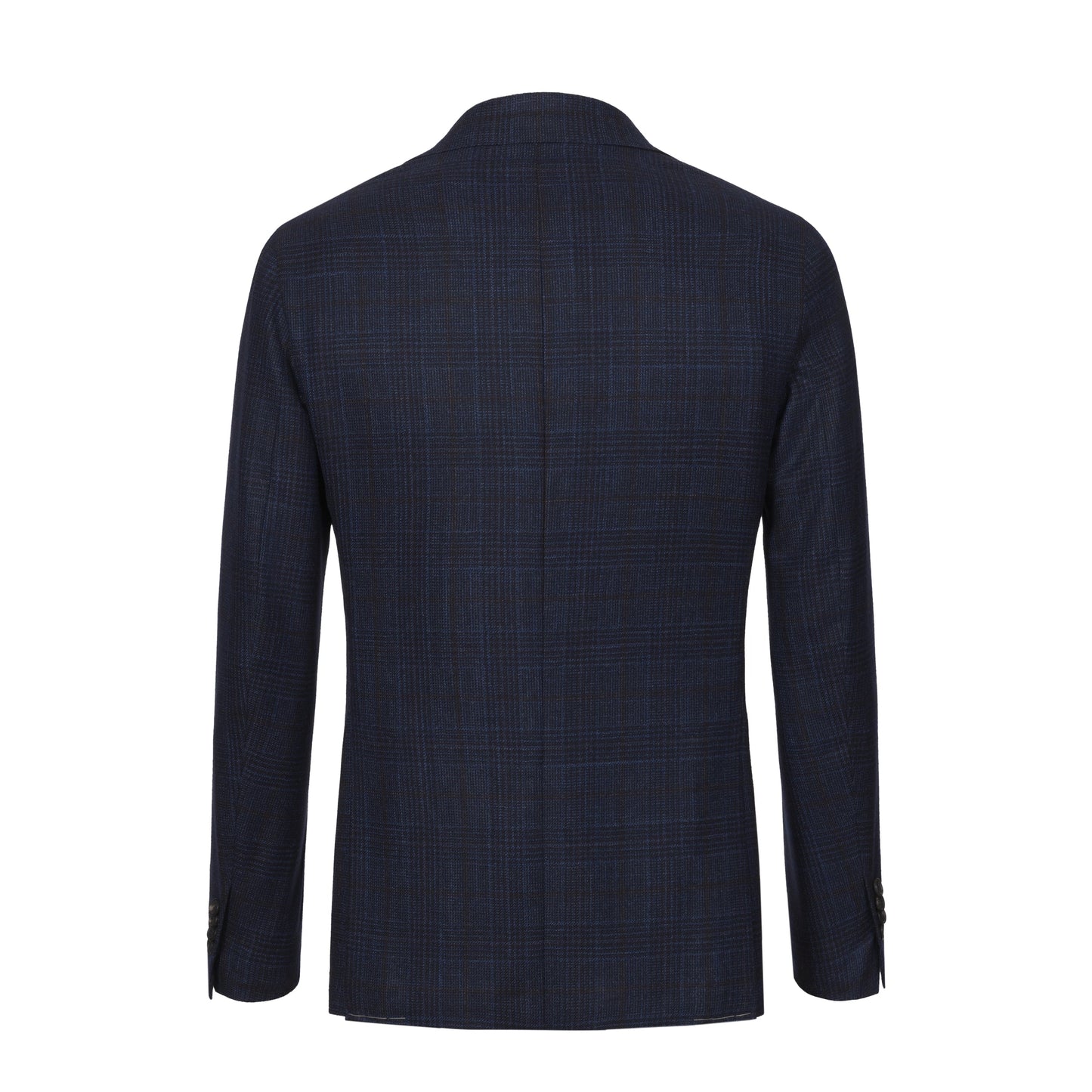 De Petrillo Single - Breasted Wool and Cashmere Jacket in Navy Blue. Exclusively Made for Sartale - SARTALE