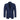 De Petrillo Single - Breasted Wool - Silk Blend Jacket in Royal Blue Melange - SARTALE