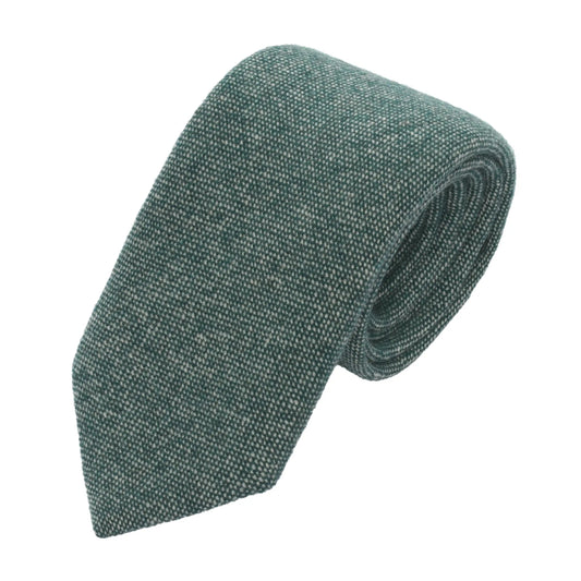 Drake's Woven Cashmere Mint Green Tie - SARTALE