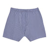 Emanuele Maffeis Checked Boxer Shorts in Blue and White - SARTALE