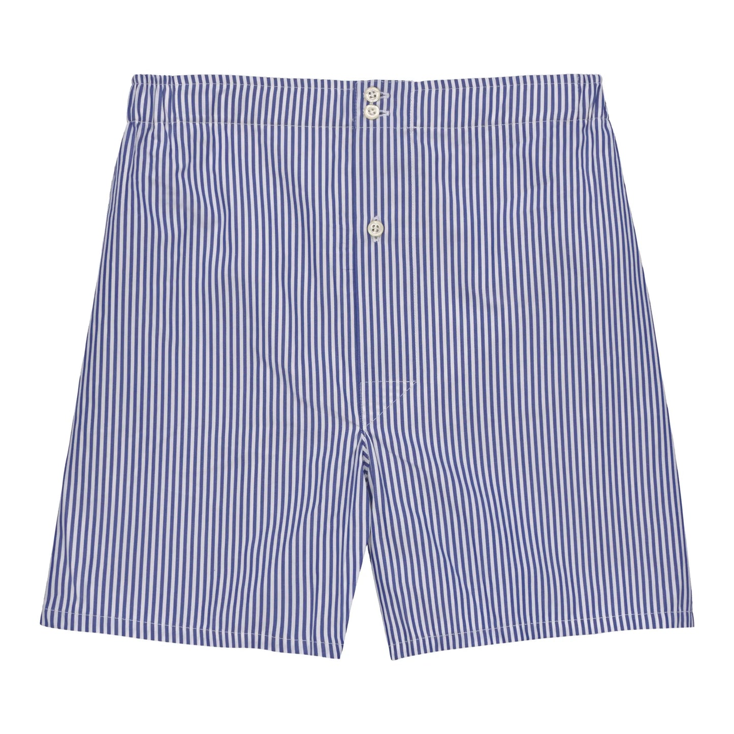 Emanuele Maffeis Striped Boxer Shorts in Blue and White - SARTALE