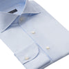 Finamore Striped Alumo - Cotton Shirt in Light Blue - SARTALE