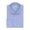 Fray Classic Cotton Shirt in Light Blue with Cutaway Collar - SARTALE