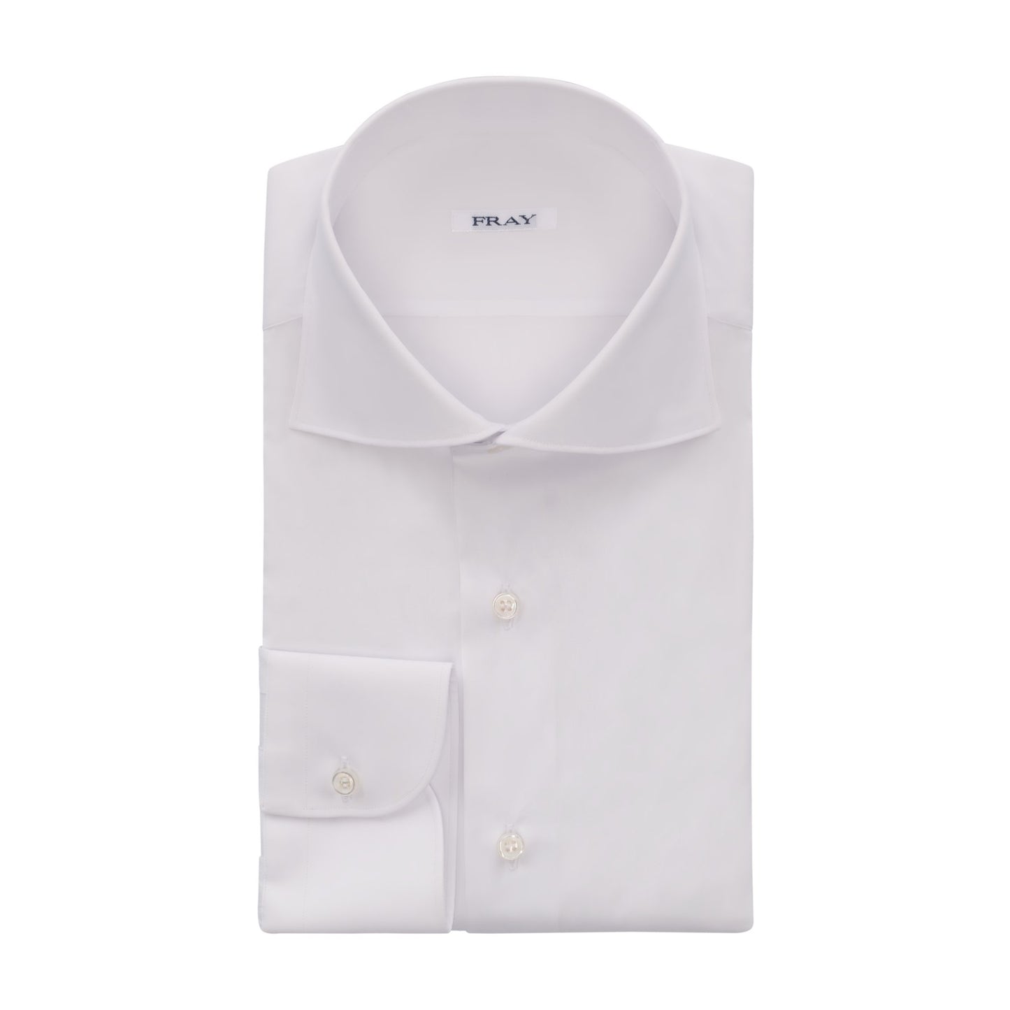Fray Classic Cotton White Shirt - SARTALE