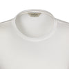 Gran Sasso Linen - Blend Crew - Neck T - Shirt in Milky White - SARTALE