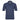 Gran Sasso Two - Button Linen - Blend Polo Shirt in Blue Melange - SARTALE