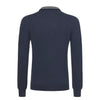 Gran Sasso Wool Half - Zip Sweater in Midnight Blue - SARTALE