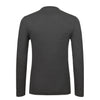 Gran Sasso Wool Long Sleeve T - Shirt in Grey Melange - SARTALE