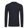 Gran Sasso Wool Long Sleeve T - Shirt in Navy Blue - SARTALE